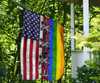 LGBTQ American Flag New Pride Outdoor Decoration