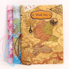 Boho Traveler World Map Passport Case