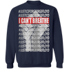 Justice For George Floyd Protest Sweatshirt I Can't Breathe Long sleeve Blm Fist Justice For George Floyd Protest Sweatshirt I Can't Breathe Long sleeve Blm Fist