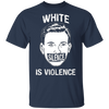 George Floyd White Silence Is Violence T-Shirt Black Lives Matter Protest Shirt