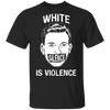 George Floyd White Silence Is Violence T-Shirt Black Lives Matter Protest Shirt