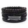 Hope Handmade Woven Leather Bracelet Hope Handmade Woven Leather Bracelet