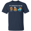 Poodle My Quarantine Routine Eating Cooking Sleeping - Cute Shirt Sayings Gift For Dog Lover