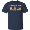Pomeranian My Quarantine Routine Eating Cooking Sleeping - Cute Shirt Sayings Gift For Dog Lover