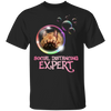 Frenchie Social Distancing Expert T-Shirt French Bulldog Gift