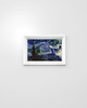 Cat The Starry Night by Vincent Van Gogh Poster Print I Survived 2020 Poster Bedroom Wall Decor