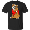 Bulldog Tattoo I Love Mom Cute Dog Shirt Mother's Day Gift Bulldog Tattoo I Love Mom Cute Dog Shirt Mother's Day Gift