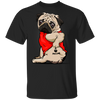 Pug Tattoo I Love Mom Dog Mom Shirt Cute Pug Tattoo I Love Mom Dog Mom Shirt Cute