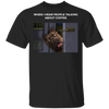 Pit Bull When I Hear People Talking About Coffee Funny Dog Shirts