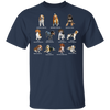 All Beagle Colors Dog T-Shirt Blue Tick Beagle Shirt Black And White Beagle