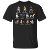 All Beagle Colors Dog T-Shirt Blue Tick Beagle Shirt Black And White Beagle