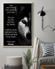 Husky I Am Your Friend Poster, Dog Poster Decorations Dog Wall Art