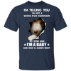 I'm Telling You I'm Not A Wire Fox Terrier 3D Inside Shirts Cute