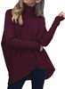 Women Turtleneck Long Sleeve Sweatshirt