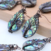 Sea Abalone Shell Earrings/Pendant Necklace Sea Abalone Shell Earrings/Pendant Necklace