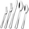 Wildone Stainless Steel Flatware Cutlery Set