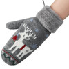 Winter Warm Holiday Snow Gloves