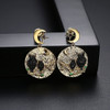 'Gufo' Earrings - 18K Gold Finish