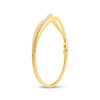 Bracelets |  14kt Yellow Gold Womens Round Diamond Graduated Journey Bangle Bracelet 1 Cttw |  Splendid Jewellery Bracelets |  14kt Yellow Gold Womens Round Diamond Graduated Journey Bangle Bracelet 1 Cttw |  Splendid Jewellery