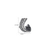 'Filodea' Earrings - 18K White Gold Finish