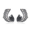 'Filodea' Earrings - 18K White Gold Finish