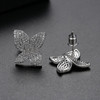 'Iacopa' Earrings - 18K White Gold Finish