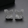 'Iacopa' Earrings - 18K White Gold Finish