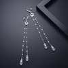 'Lerina' Earrings - 18K White/Black Gold Finish