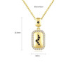 'Fortunatella' Necklace - 18K Gold Finish