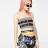 Flash Reflective Tube Top