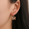 Bohemian Butterfly Drop Earrings