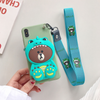 Cartoon Characters Wallet Phone Case