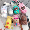 Cartoon Characters Wallet Phone Case