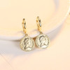 'Vilelma' Earrings - 18K Gold & Sterling Silver
