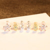 'Miriana' Set of Earrings - 18K Gold & Sterling Silver