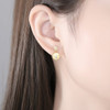 'Otilde' Earrings - 18K Gold & Sterling Silver