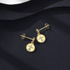 'Otilde' Earrings - 18K Gold & Sterling Silver