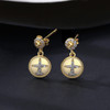'Otilde' Earrings - 18K Gold & Sterling Silver