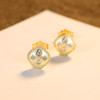 'Aldobranda' Earrings - 18K Gold & Sterling Silver