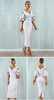 Club Yellow Ruffle Butterfly Short Sleeve Midi Dress Club Yellow Ruffle Butterfly Short Sleeve Midi Dress