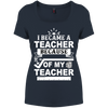 Women's Perfect Scoop Neck Tee I Became A Teacher