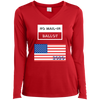 Ladies' LS Performance V-Neck T-Shirt No Mail-In Ballot