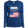 Ladies' LS Performance V-Neck T-Shirt No Mail-In Ballot