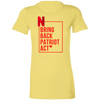 Ladies' Favorite T-Shirt Bring Back Patriot Act