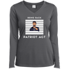 Ladies' LS Performance V-Neck T-Shirt Patriot Act Show
