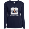 Ladies' LS Performance V-Neck T-Shirt Patriot Act Show