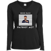 Ladies' LS Performance V-Neck T-Shirt Patriot Act Show