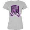 Short-Sleeve Womens T-Shirt Bikini To Suit Up