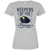 Short-Sleeve Womens T-Shirt Keepers of Peace