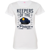 Short-Sleeve Womens T-Shirt Keepers of Peace